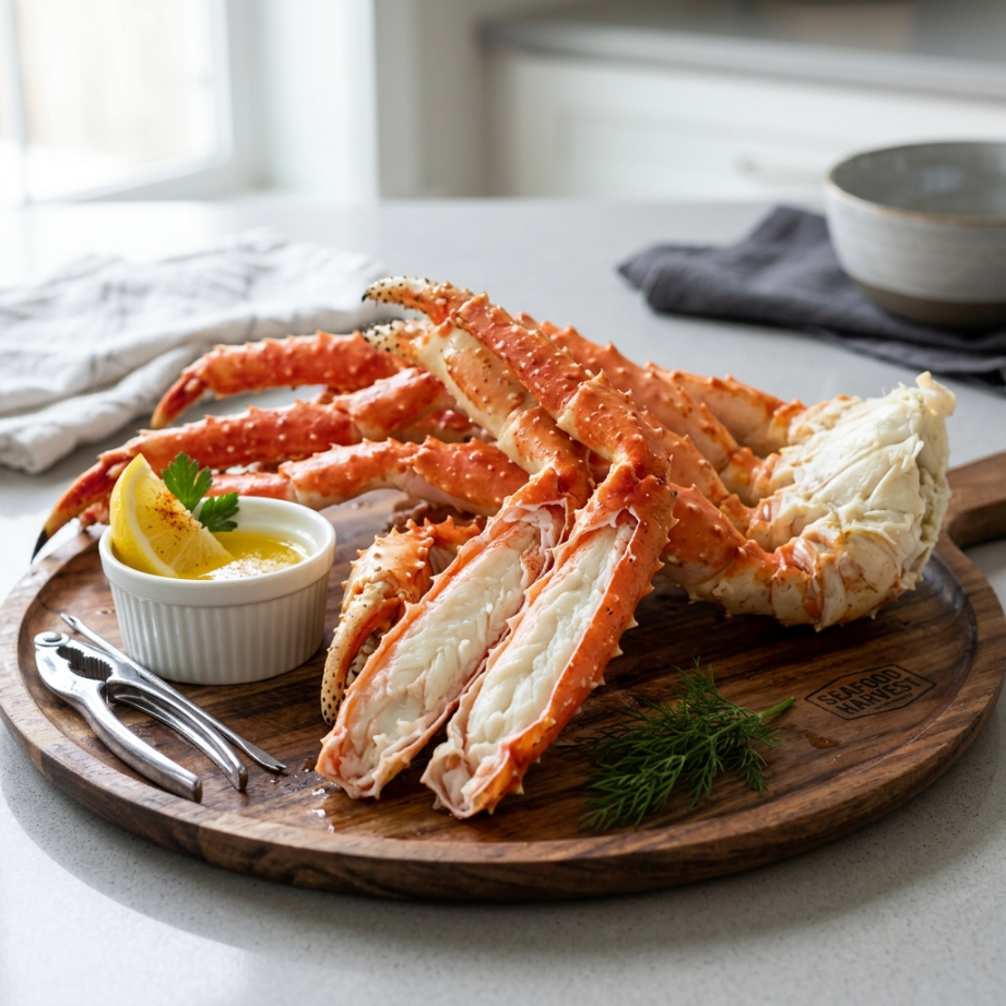 Premium Fully-Cooked King Crab Legs – Just Thaw & Serve