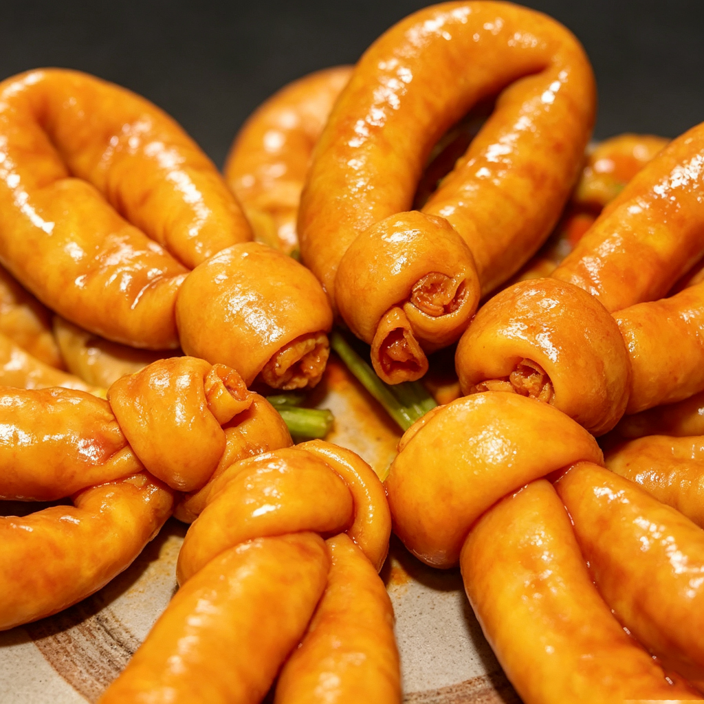 Marinated Coiled Pork Intestine