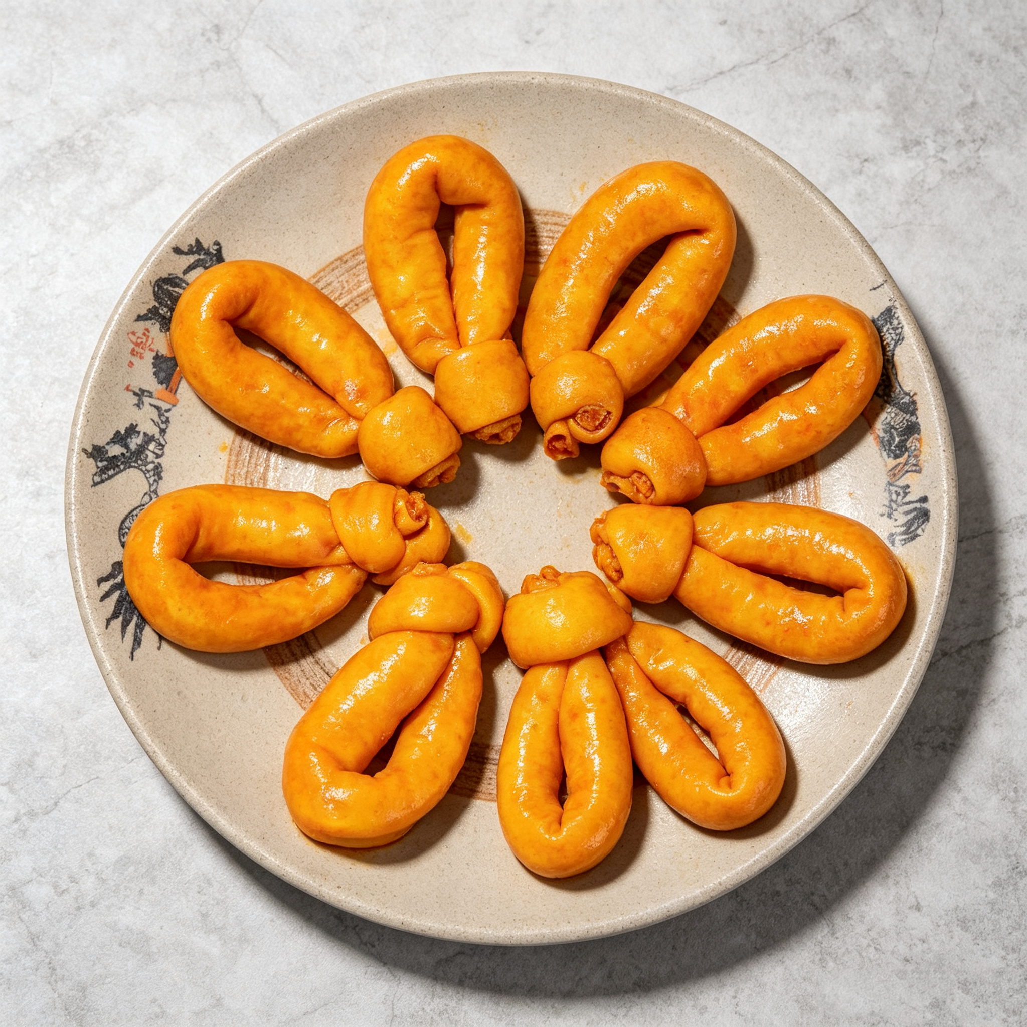 Marinated Coiled Pork Intestine