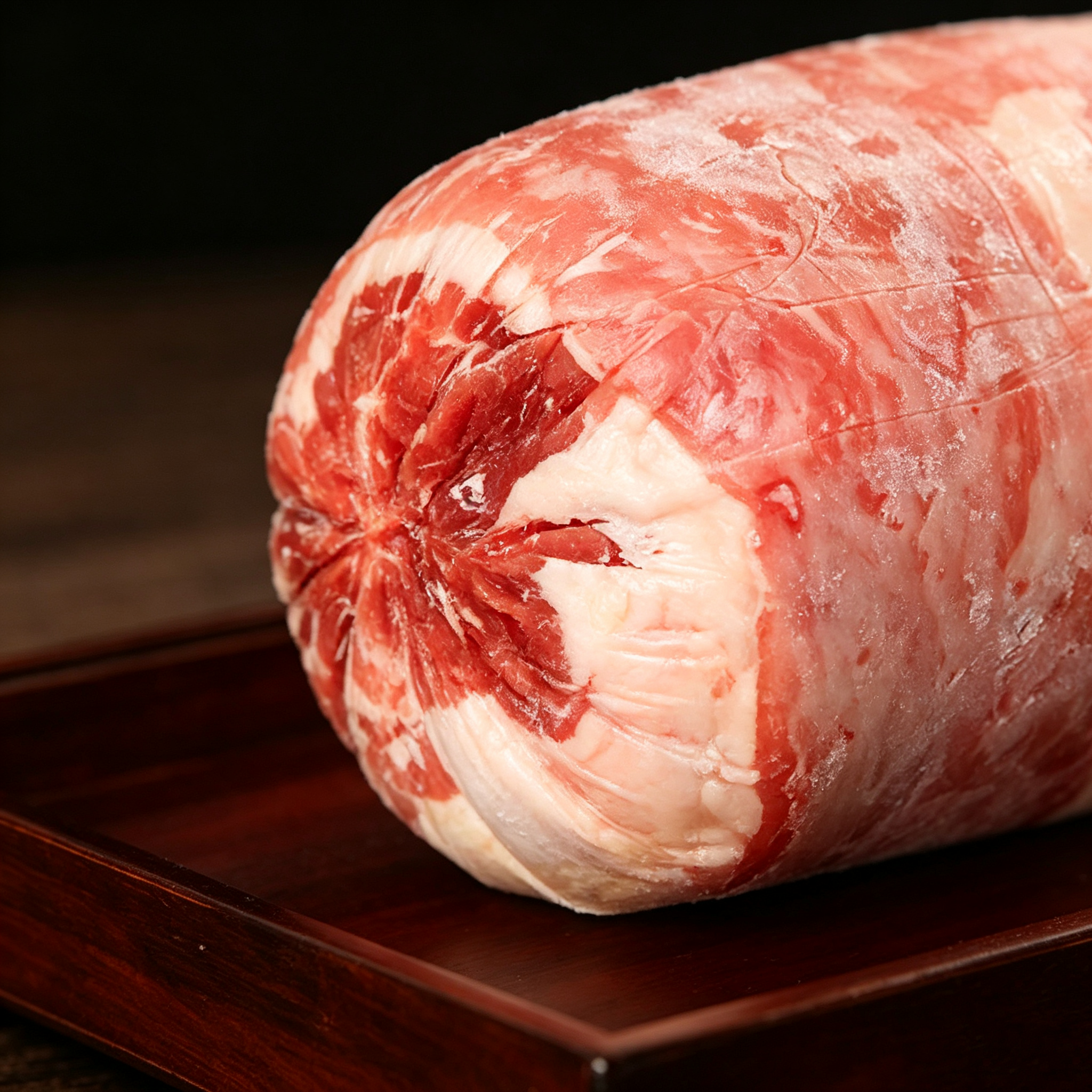 Frozen Raw Lamb Log For Hot‑pot Slicing