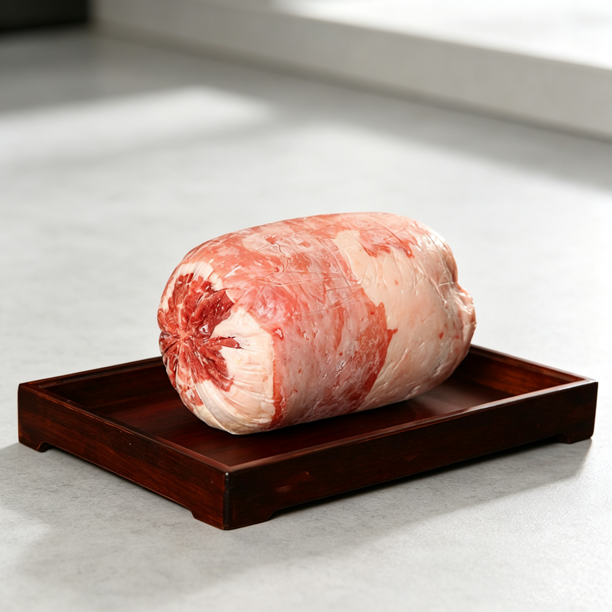 Frozen Raw Lamb Log For Hot‑pot Slicing