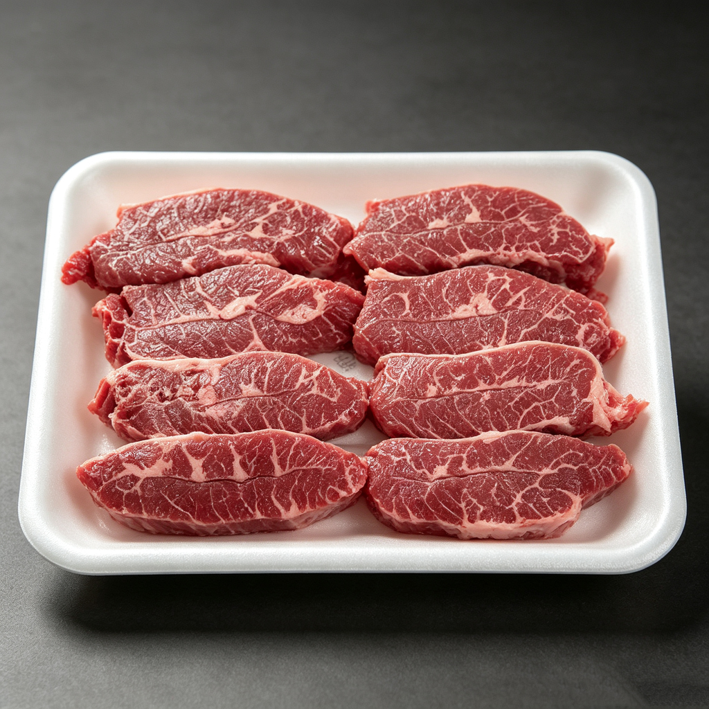 Original Cut Marbled Beef Slices