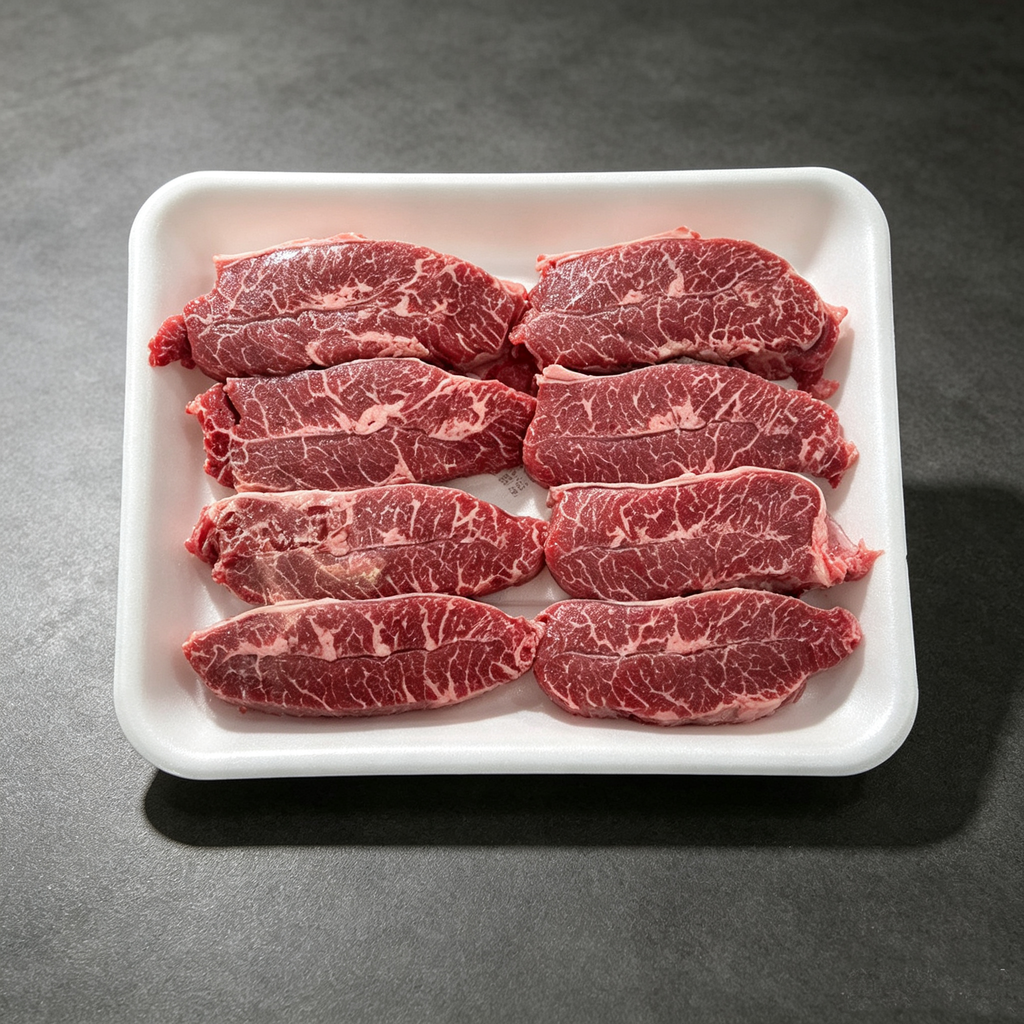 Original Cut Marbled Beef Slices