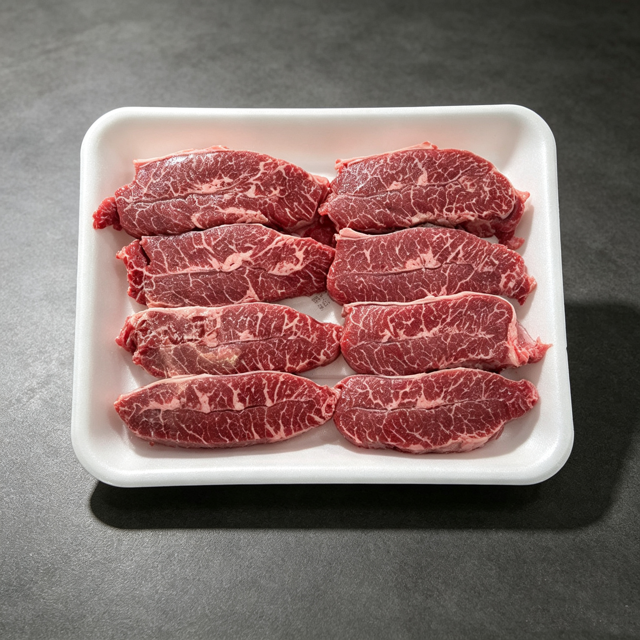 Original Cut Marbled Beef Slices