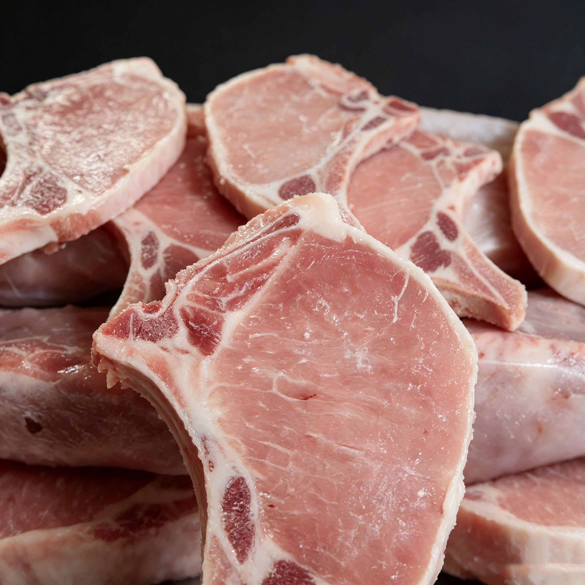 Frozen Original Cut Bone‑in Pork Chop